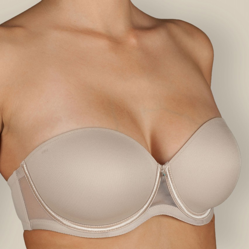 Reggiseno a fascia Selene Esmeralda con ferretto coppa C
