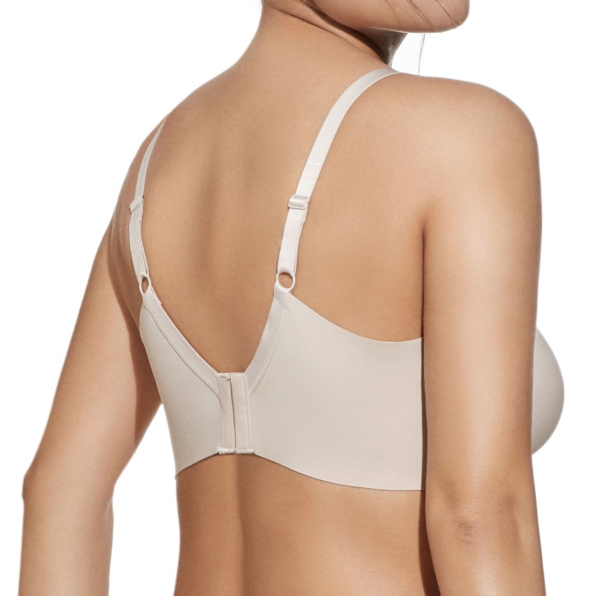 Reggiseno contenitivo con ferretto Selene Eugenia taglio laser coppa C