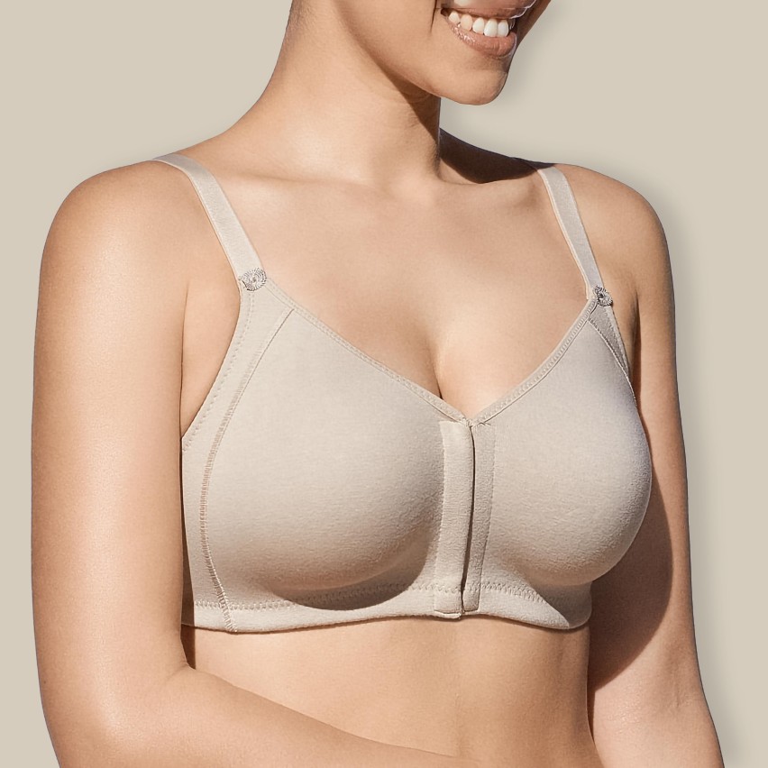 Reggiseno senza ferretto Selene marta apertura anteriore cotone