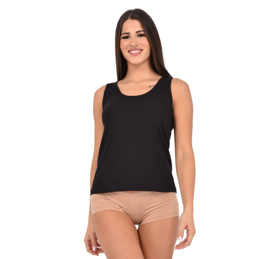 Canotta donna Bluintimo 1202 spalla larga caldo cotone