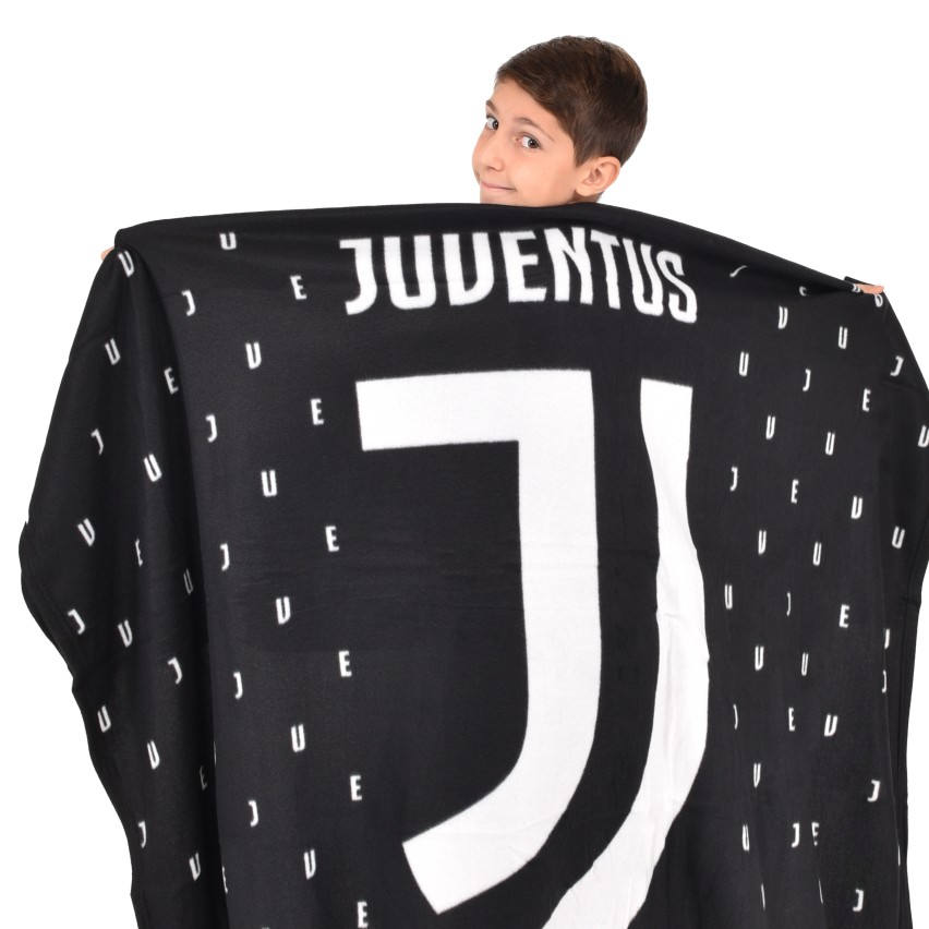 Plaid in pile ufficiale Juventus  invernale 150x210