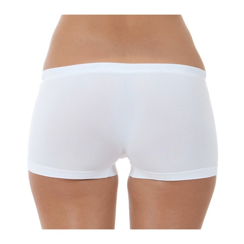 Slip boxerino da donna vita bassa in microfibra elasticizzata