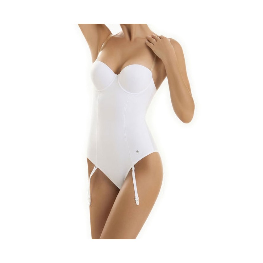 Body senza spalline Sièlei 1588 coppe imbottite con ferretto