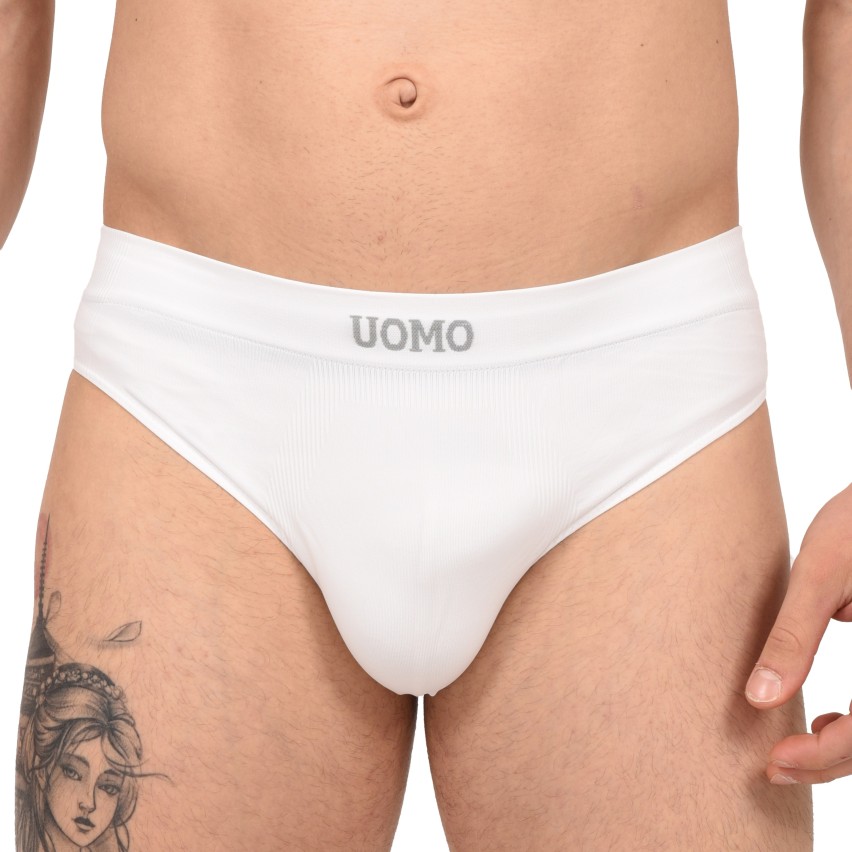 Slip Sportivi Uomo In Nylon Elasticizzato Senza Cuciture Comfort