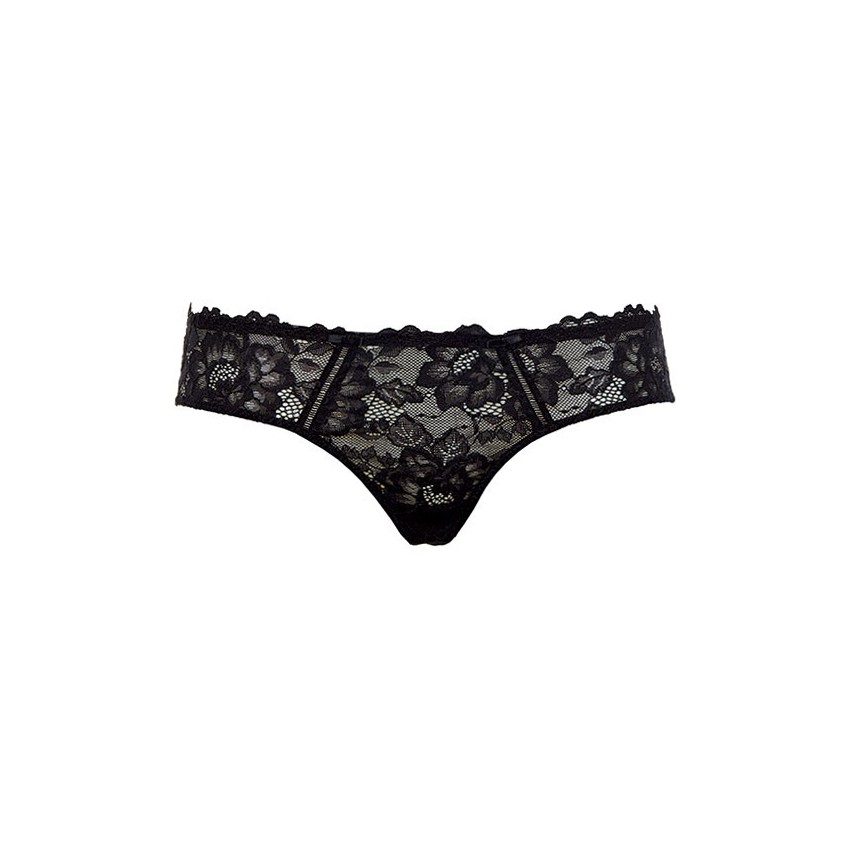 Slip donna sposa Lormar palladium in pizzo floreale
