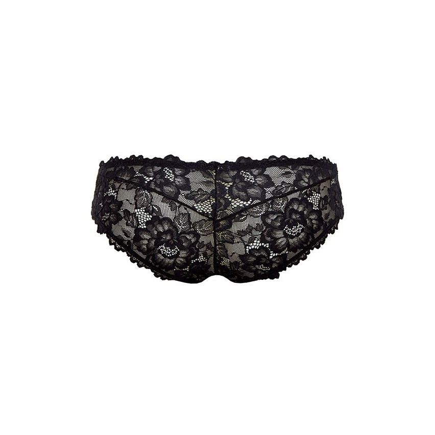 Slip donna sposa Lormar palladium in pizzo floreale