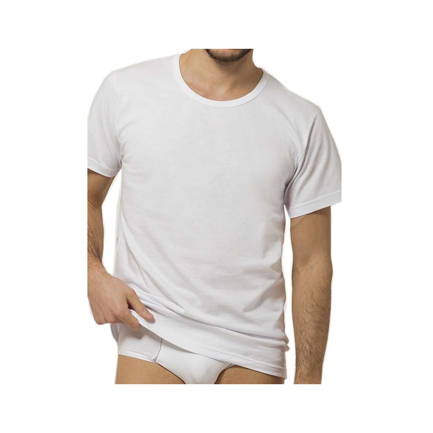 T shirt cotone uomo girocollo Snelly 3 pezzi 7013