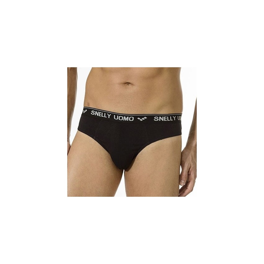Slip uomo cotone elasticizzato Snelly U111E 6 paia