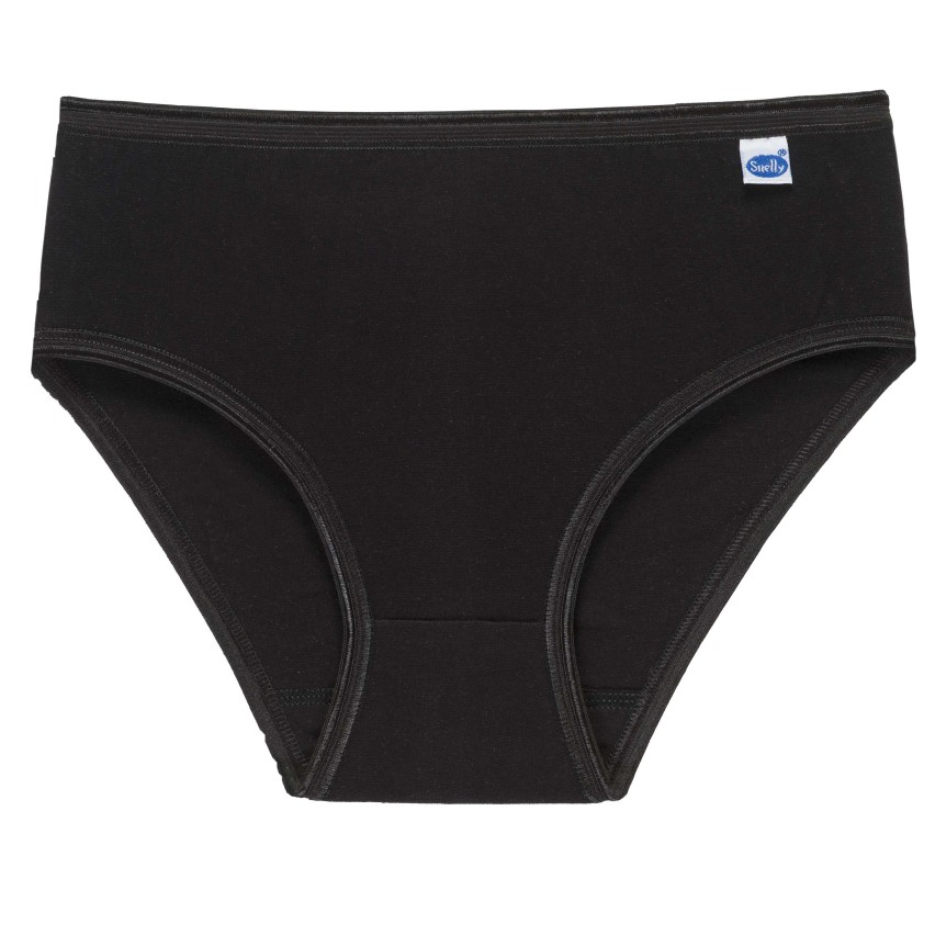 Slip da donna midi Snelly e395 in cotone elasticizzato 6 pezzi 