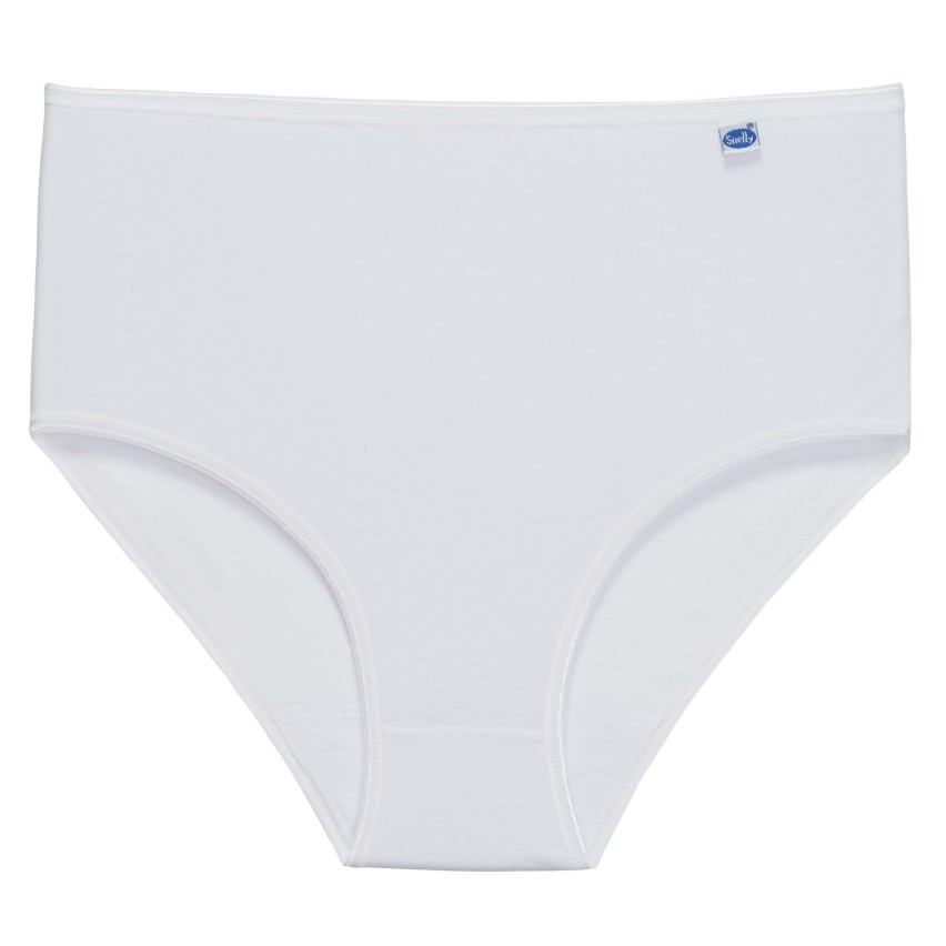 Slip da donna culotte vita alta Snelly e396 in cotone 6 pezzi 