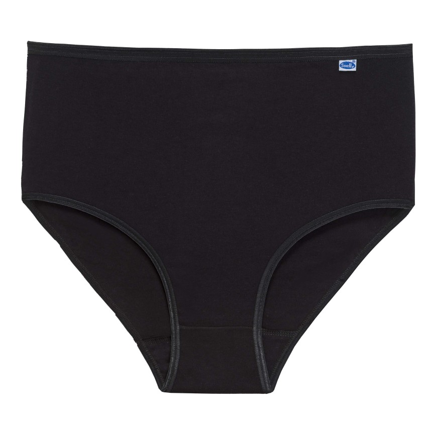 Slip da donna culotte vita alta Snelly e396 in cotone 6 pezzi 