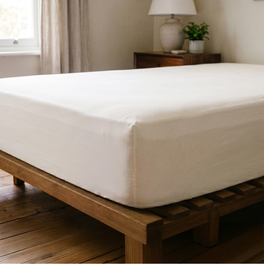 Coprimaterasso 100% cotone naturale Biancaluna coliber