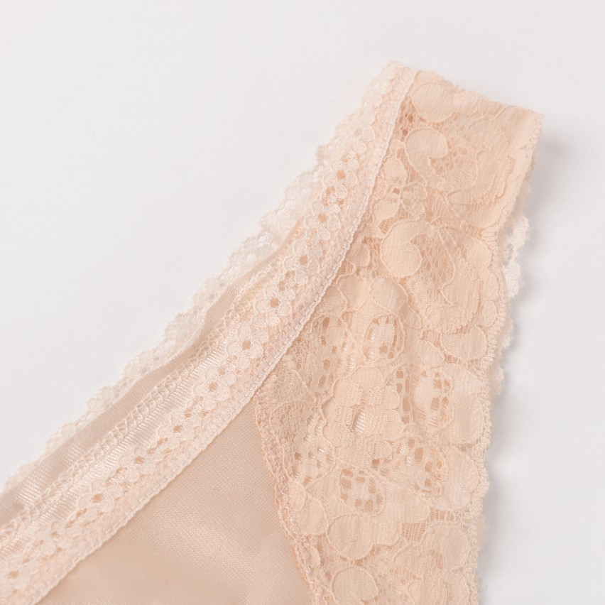 Sottoveste spalla larga Andra 84 scollo pizzo