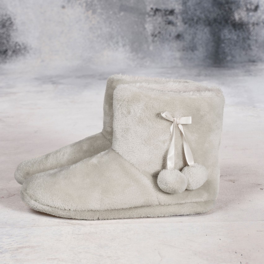 Stivaletto pantofola donna Coral antiscivolo Kissimo Biancaluna