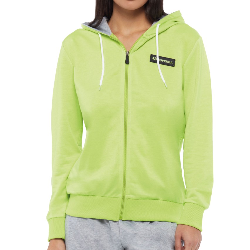 Baxx Cardigan da donna con cappuccio lungo WP244, Nero , M