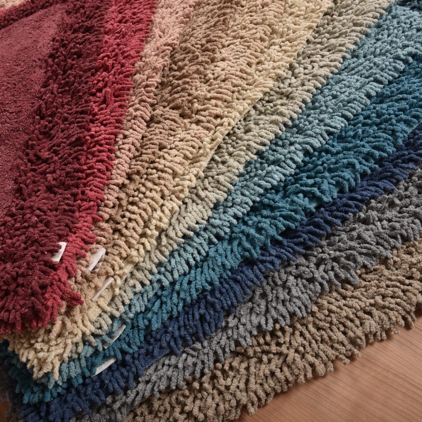 Tappeto bagno 100% cotone naturale Preziosa tinta unita BAT.0006
