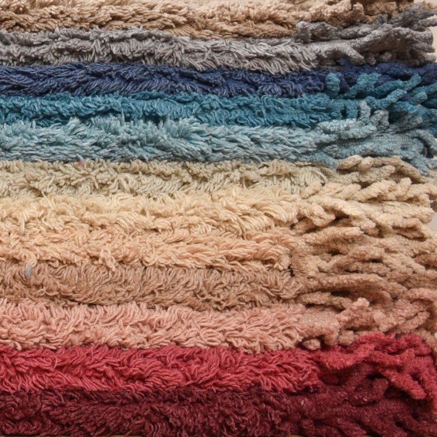 Tappeto bagno 100% cotone naturale Preziosa tinta unita BAT.0006