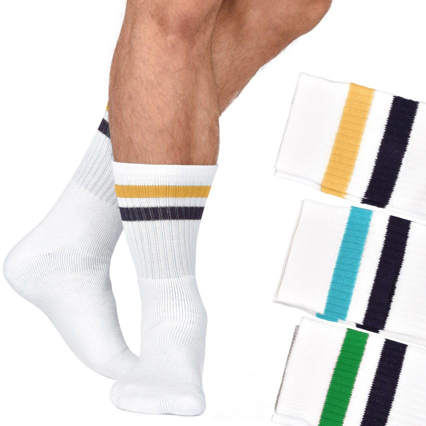 Calze Tennis Made in Italy Cotone Prisco 3 paia