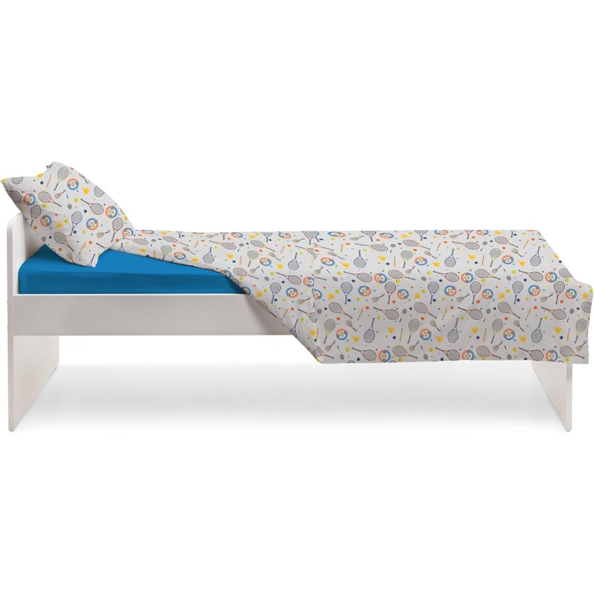 Completo Letto Singolo primaverile 100% cotone Jolly Tennis