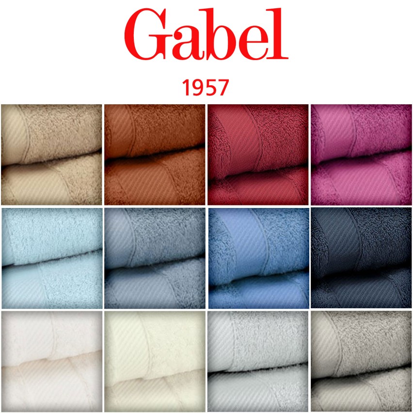 Asciugamani Gabel coppia 1+1 420 gr/mq