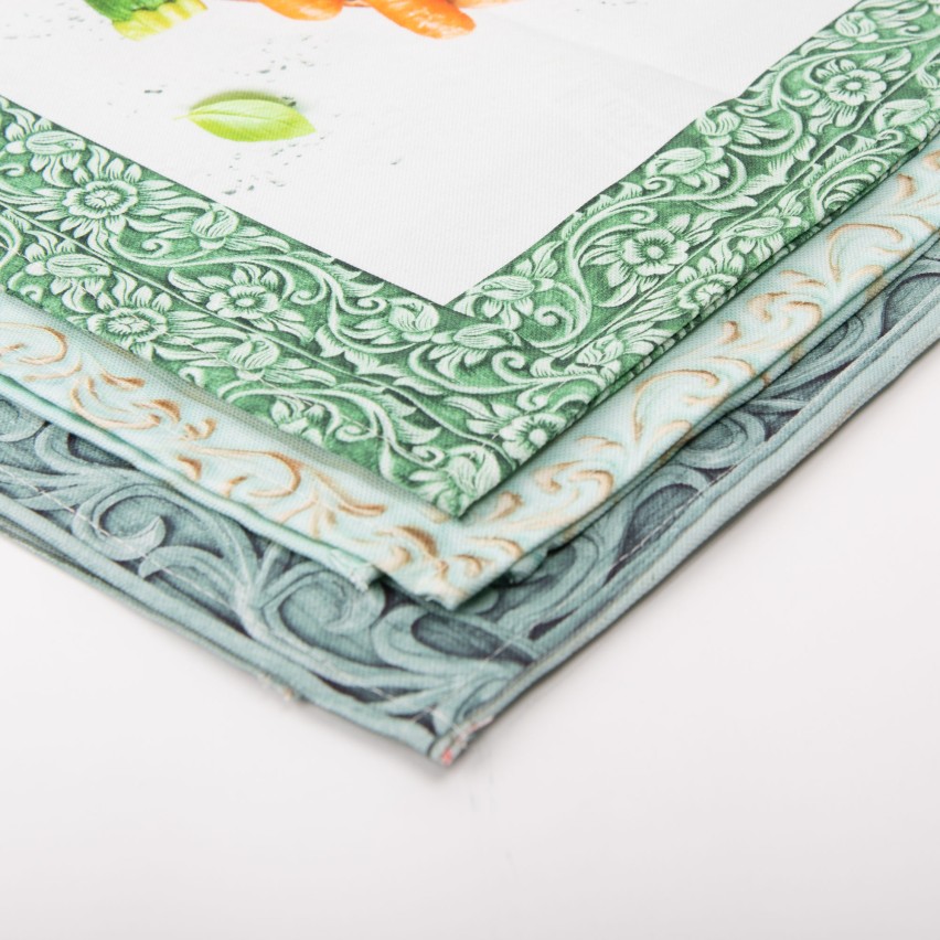 Set 3 Strofinacci Da Cucina In Cotone Gaze 100% - Double Face 27x50 Cm - Tovagliette Assorbenti Con Motivo Gatti - Dish Cloth