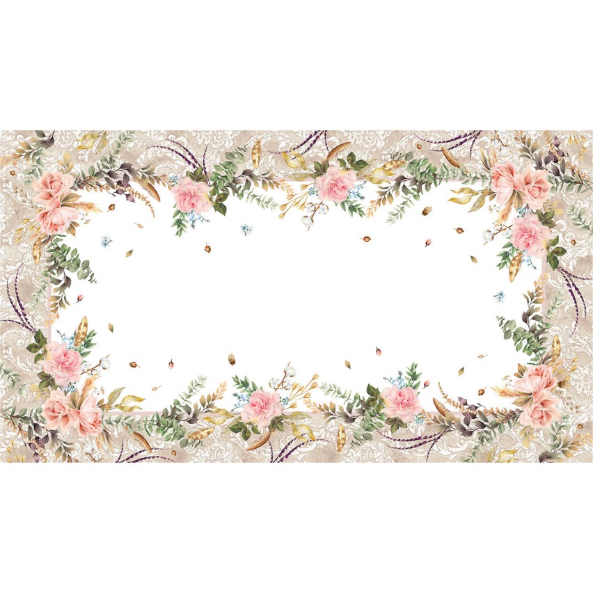 Tovaglia Bergamo Floret Rose 15mx138cm - D-c-fix