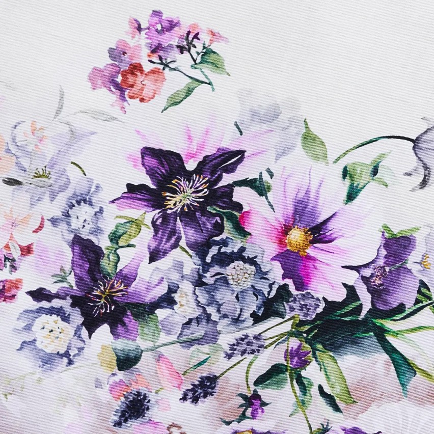 Tovaglia stampa digitale floreale 100% Cotone Vingi Tiffany Dis. 2