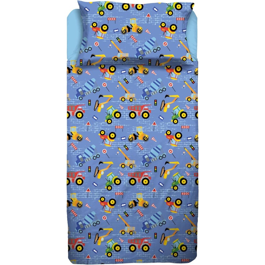 Completo Letto Singolo 100% cotone Jolly Motors