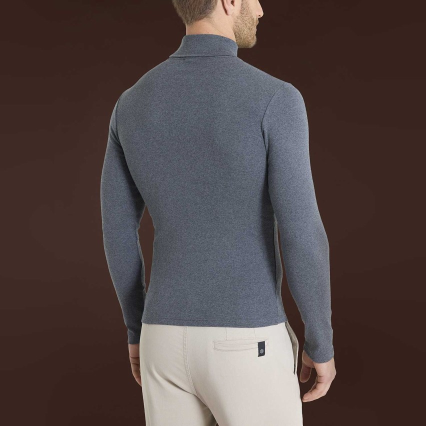 Dolcevita uomo cotone spazzolato Ragno U262AK