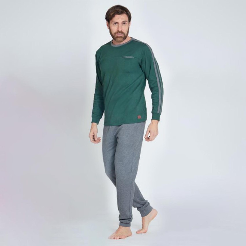 Pigiama uomo in caldo cotone Nazareno Gabrielli U7010