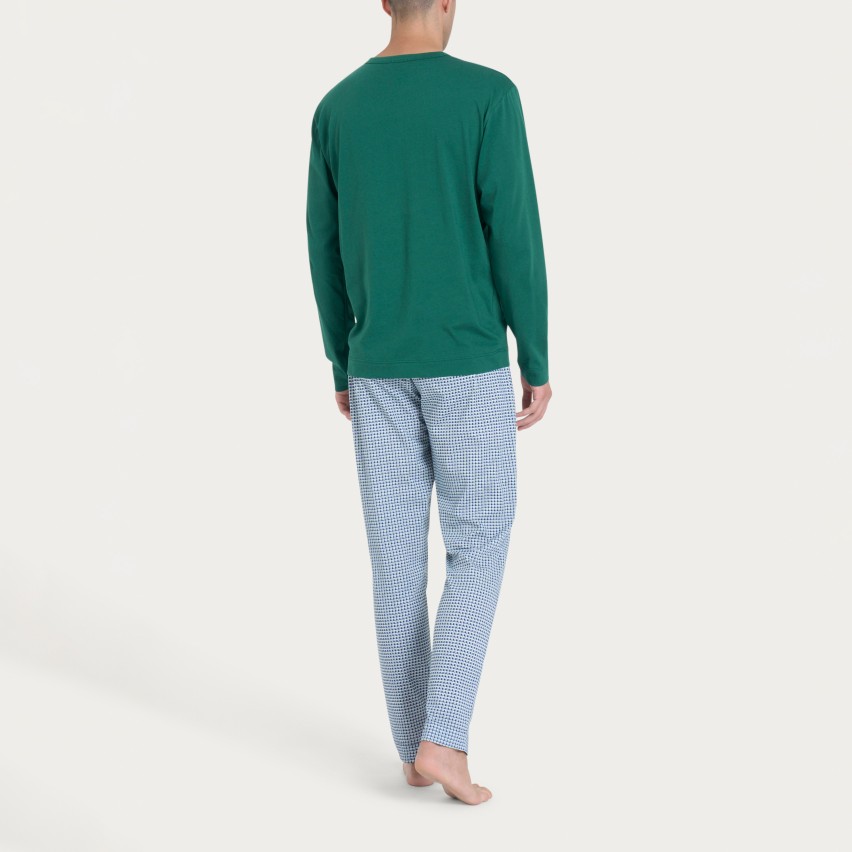 Pigiama Uomo in cotone maglia girocollo Ragno U899NQ