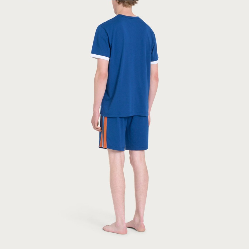 Pigiama uomo corto in 100% cotone Ragno U902ND