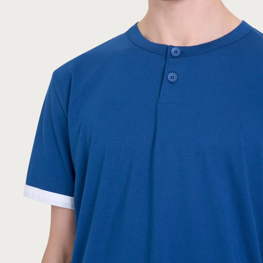 Pigiama uomo corto in 100% cotone Ragno U902ND