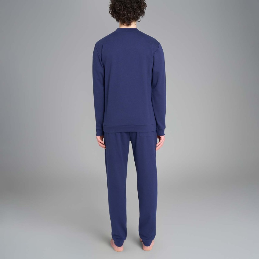 Pigiama uomo a rombi interlock Ragno U962N2