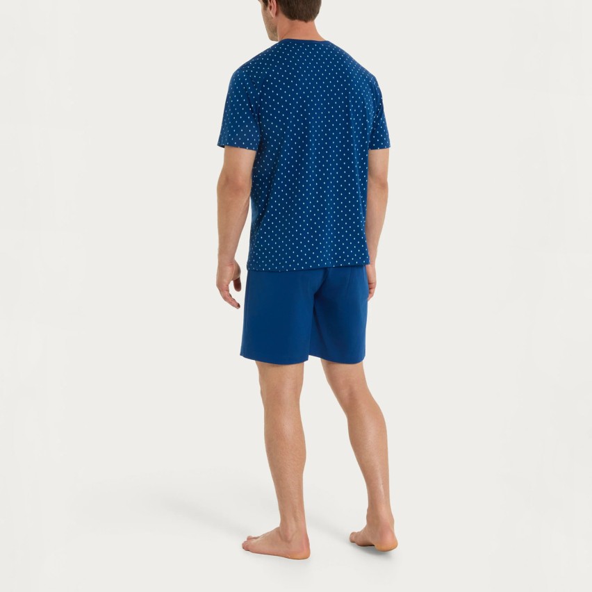 Pigiama uomo corto 100% cotone Ragno UA23ND