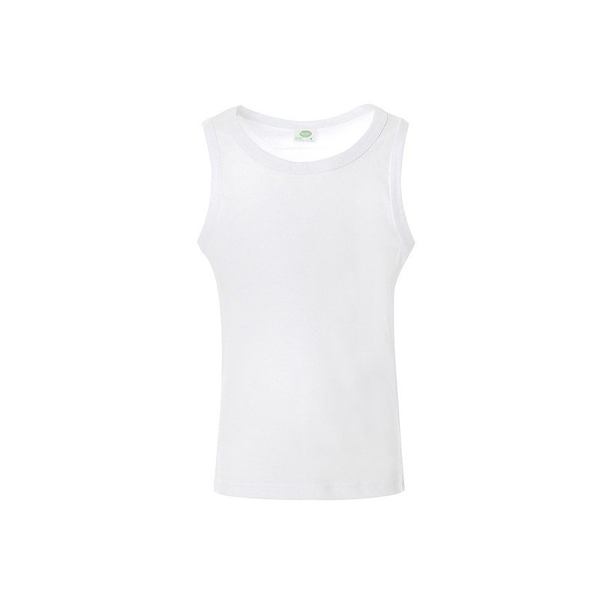 Canotta bambino spalla larga Snelly ub74c in cotone 