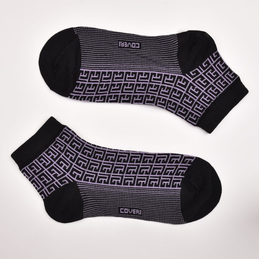 5 Paia Calzini Corti In Cotone