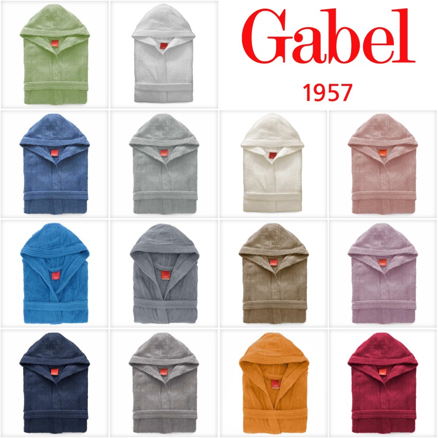 Accappatoio Gabel spugna 100% cotone 380 gr/mq