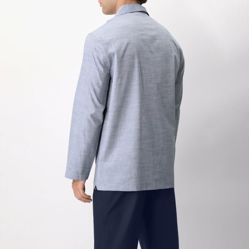 Pigiama uomo aperto Perofil VPRT92820 popeline di cotone