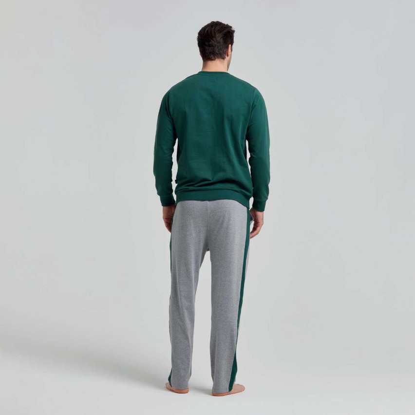 Pigiama uomo caldo cotone sportivo Pompea York