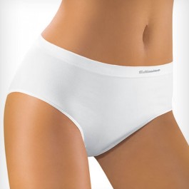 Generico Bellissima 6pz Slip Midi Art.025 Seamless In Microfibra Con Tassello Cotone – Made In Italy, Senza Cuciture, Traspirante - 5