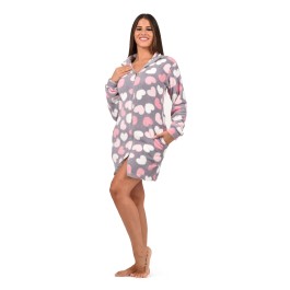 Vestaglia Donna Pile Lara Justin Raissa - My House Srl