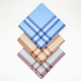 URAQT Fazzoletti Da Uoo, 12 Pz Fazzoletti Tessuto 100% Cotone - Foto 8