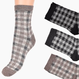 Calze Sanitarie Per Diabetici Donna - 100% Cotone Senza Elastico, Made In Italy - Foto 9