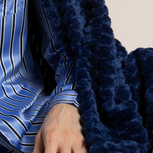 Coperta calda in coral effetto rilievo 3D Admas 69111