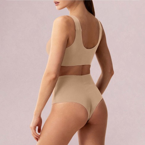 Brasialina vita alta leggermente modellante microfit Infiore 2707