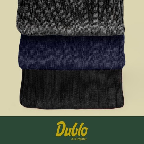 Calze da uomo corte Dublo a coste 335c 3 paia