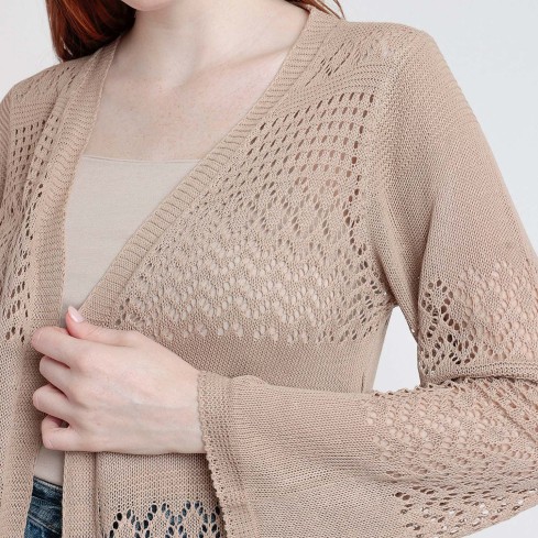 Kimono donna crochet in cotone Admas 19894