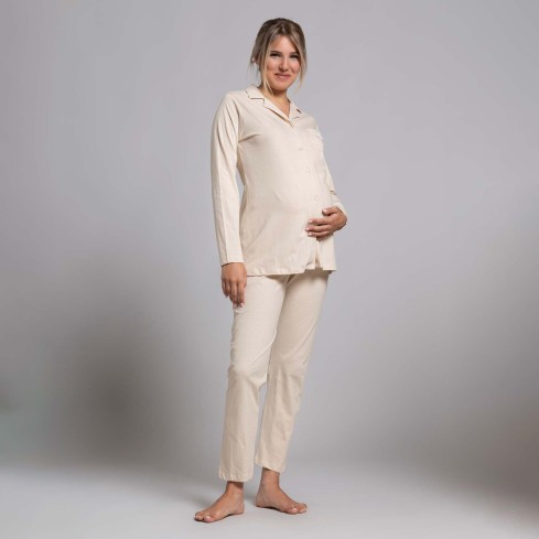Pigiama donna premaman cotone Biancaluna 26D21301