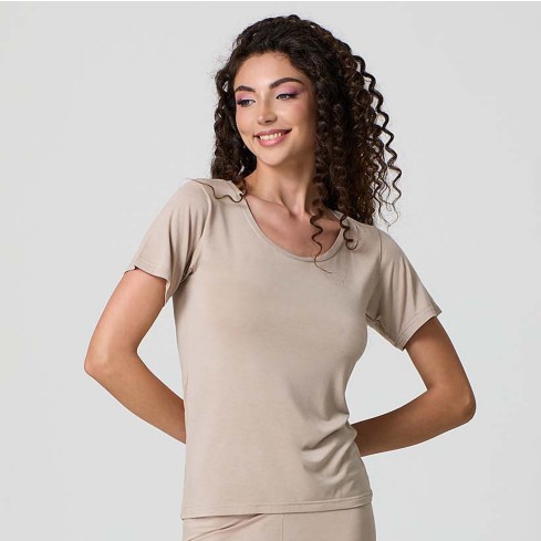 Maglia donna in micromodal elasticizzata Jadea 3188